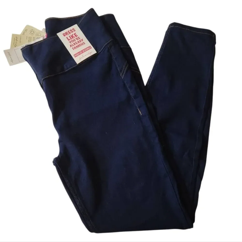 Tailor Vintage Women's Dark Blue Push Up Jeggings Size‎ 13